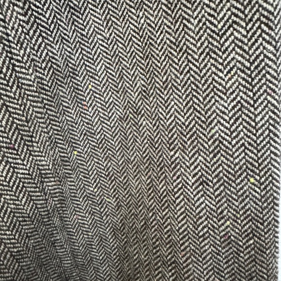 Revolve Sanctuary Herringbone Wool Blend Pants Brown - Picture 7 of 9